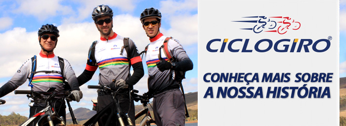 Pedro, Gustavo e Daniel Trindade, fundadores da Ciclogiro 