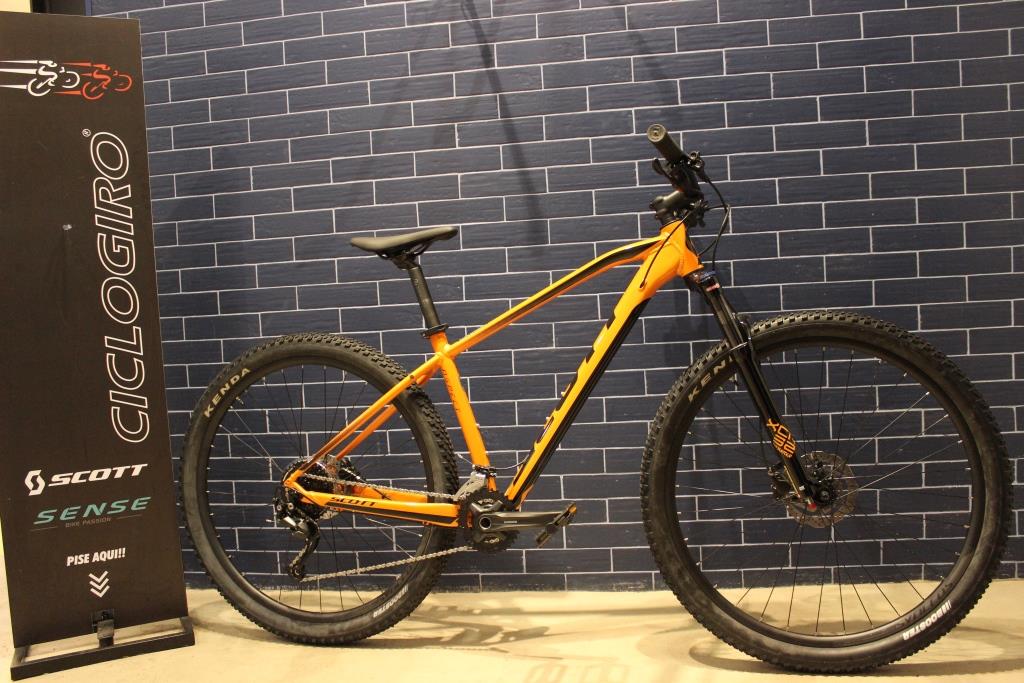 Bicicleta Scott Aspect 940 modelo 2021 Laranja quadro M 17 3 aro 29