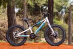 bicicleta sense grom 16 ano 2022 nas cores Aluminio e acqua