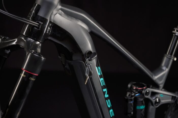 Bicicleta Sense Impulse E-Trail Evo, 2022, Preto/Prata - Ciclogiro