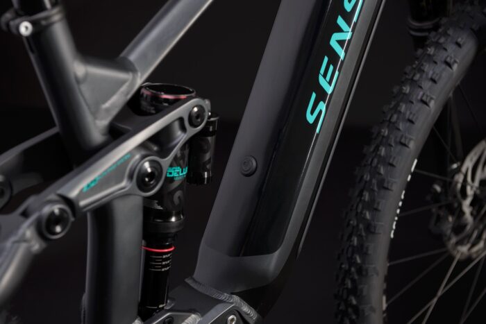Bicicleta Sense Impulse E-Trail Evo, 2022, Preto/Prata - Ciclogiro