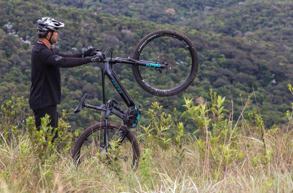 Bicicleta Sense Impulse E-Trail Evo, 2022, Preto/Prata - Ciclogiro