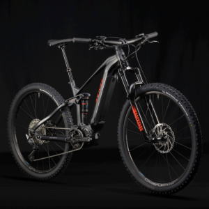 Bicicleta Sense Impulse E-Trail Comp, Preto/Laranja - Ciclogiro